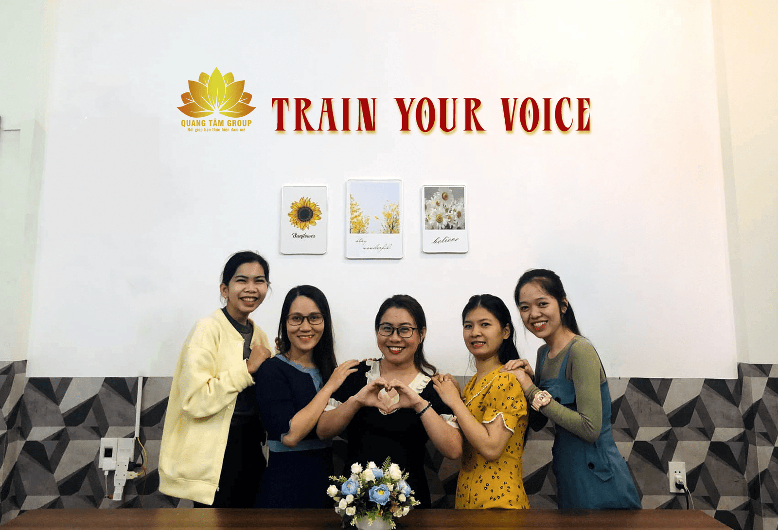 khóa học luyện giọng TRAIN YOUR VOICE