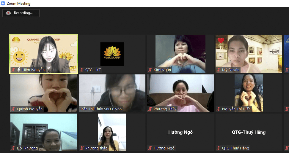 học online qua zoom