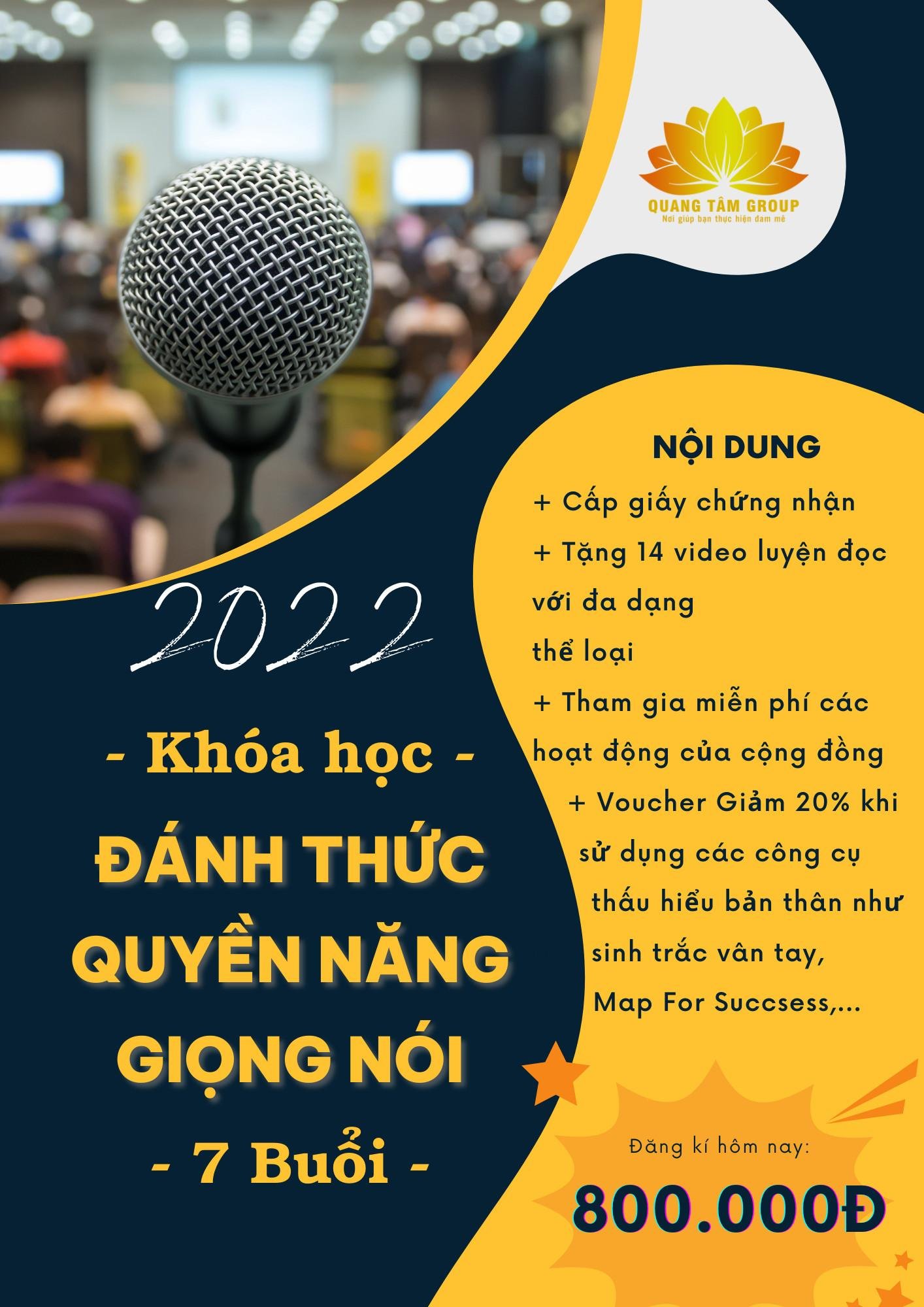 khóa luyện giọng 7 buổi